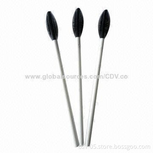 Makeup rules, made of plastic handle and synthetic hair, various colors are available